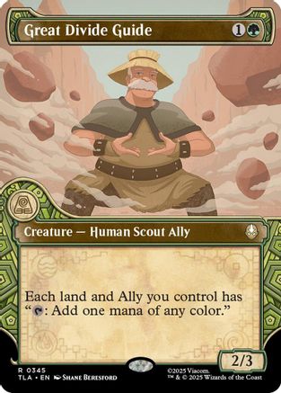 Great Divide Guide (Showcase) (345) [Avatar: The Last Airbender] foil - Deck Out Gaming
