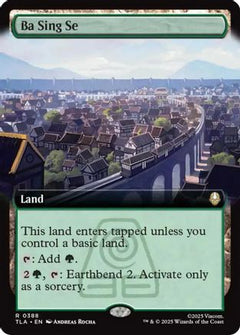 Ba Sing Se (Extended Art) (388) [Avatar: The Last Airbender] foil - Deck Out Gaming