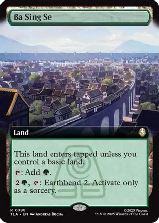 Ba Sing Se (Extended Art) (388) [Avatar: The Last Airbender] - Deck Out Gaming