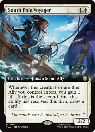 South Pole Voyager (Extended Art) (367) [Avatar: The Last Airbender] - Deck Out Gaming