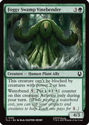 Foggy Swamp Vinebender (180) [Avatar: The Last Airbender] foil - Deck Out Gaming