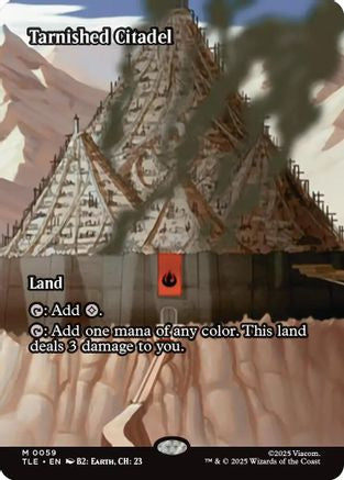 Tarnished Citadel (Borderless) (59) [Avatar: The Last Airbender: Eternal-Legal] - Deck Out Gaming