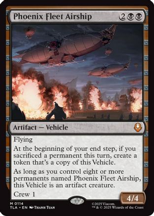 Phoenix Fleet Airship (114) [Avatar: The Last Airbender] - Deck Out Gaming