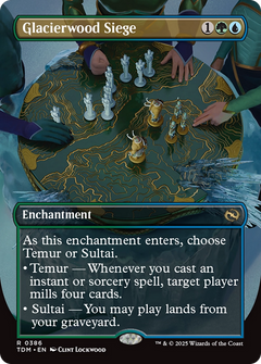 Glacierwood Siege (Borderless) (386) [Tarkir: Dragonstorm] - Deck Out Gaming