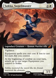 Sokka, Swordmaster (Extended Art) (174) [Avatar: The Last Airbender: Eternal-Legal] - Deck Out Gaming