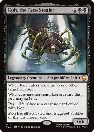 Koh, the Face Stealer (107) [Avatar: The Last Airbender] foil - Deck Out Gaming
