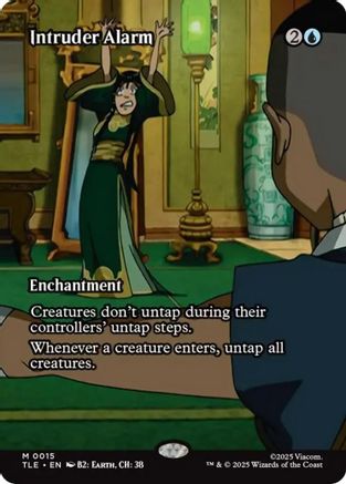 Intruder Alarm (Borderless) (15) [Avatar: The Last Airbender: Eternal-Legal] foil - Deck Out Gaming