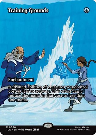 Training Grounds (Borderless) (20) [Avatar: The Last Airbender: Eternal-Legal] foil - Deck Out Gaming