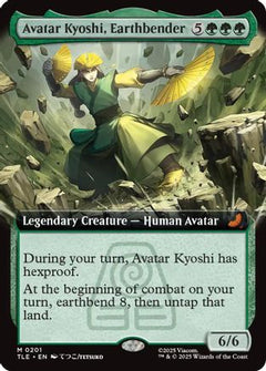 Avatar Kyoshi, Earthbender (Extended Art) (201) [Avatar: The Last Airbender: Eternal-Legal] foil - Deck Out Gaming