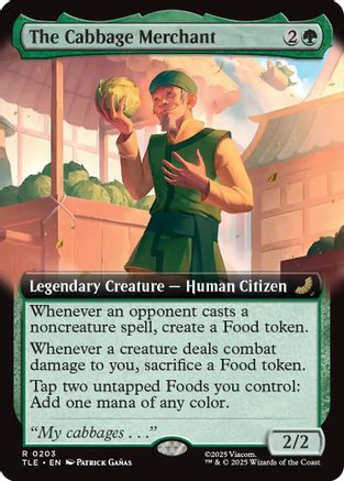 The Cabbage Merchant (Extended Art) (203) [Avatar: The Last Airbender: Eternal-Legal] - Deck Out Gaming