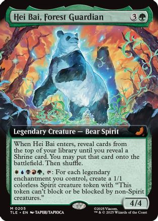 Hei Bai, Forest Guardian (Extended Art) (205) [Avatar: The Last Airbender: Eternal-Legal] foil - Deck Out Gaming