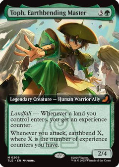 Toph, Earthbending Master (Extended Art) (209) [Avatar: The Last Airbender: Eternal-Legal] - Deck Out Gaming
