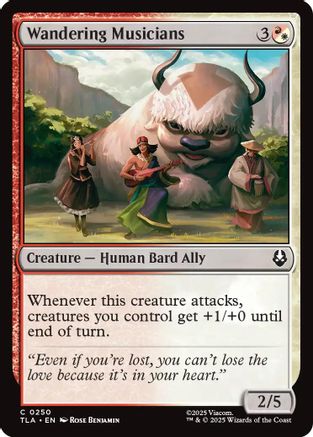 Wandering Musicians (250) [Avatar: The Last Airbender] - Deck Out Gaming
