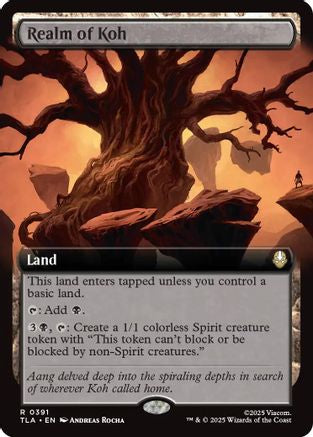 Realm of Koh (Extended Art) (391) [Avatar: The Last Airbender] - Deck Out Gaming