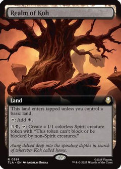 Realm of Koh (Extended Art) (391) [Avatar: The Last Airbender] foil - Deck Out Gaming