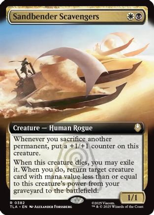 Sandbender Scavengers (Extended Art) (382) [Avatar: The Last Airbender] foil - Deck Out Gaming