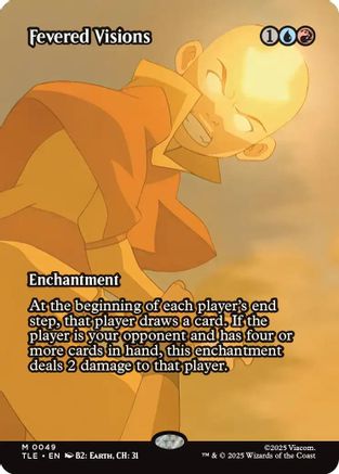 Fevered Visions (Borderless) (49) [Avatar: The Last Airbender: Eternal-Legal] - Deck Out Gaming