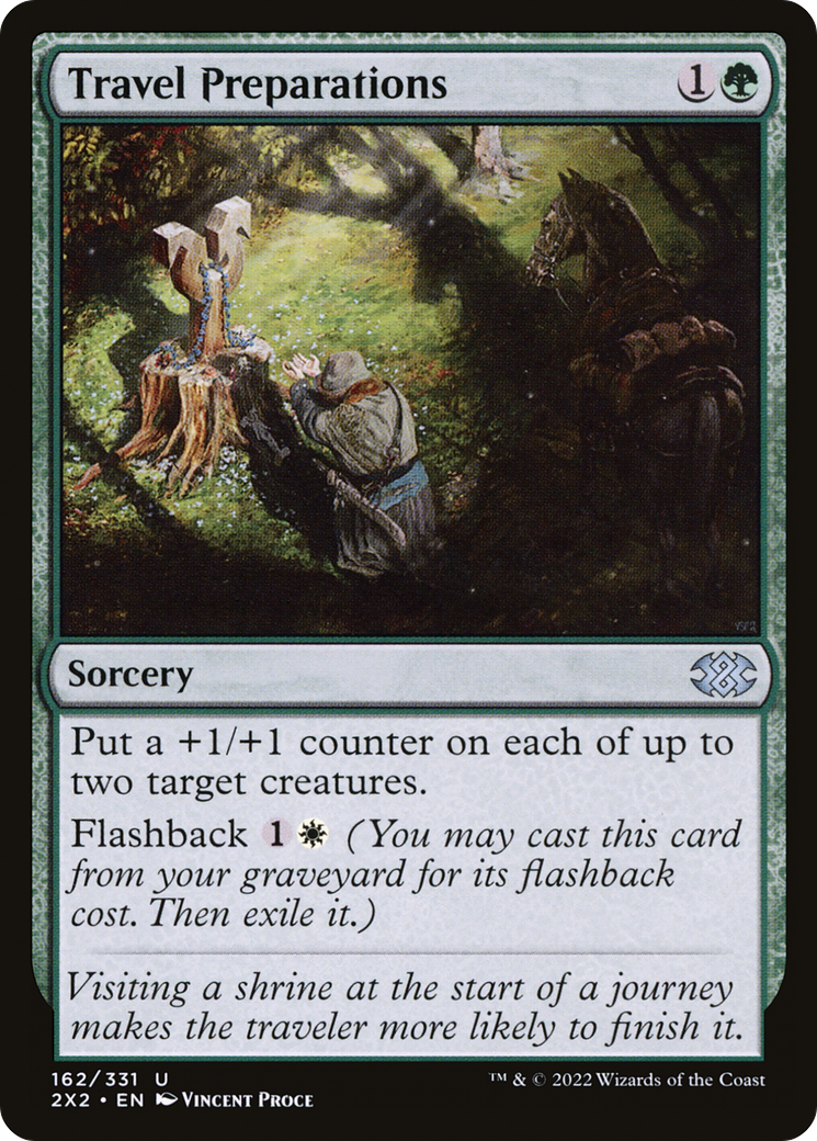 Travel Preparations (162) [Double Masters 2022] foil - Deck Out Gaming