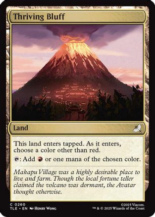 Thriving Bluff (260) [Avatar: The Last Airbender] - Deck Out Gaming