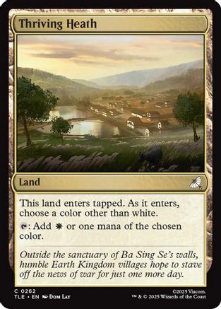 Thriving Heath (262) [Avatar: The Last Airbender: Eternal-Legal] foil - Deck Out Gaming