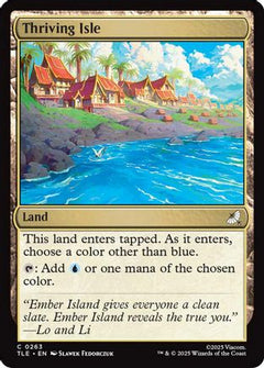Thriving Isle (263) [Avatar: The Last Airbender: Eternal-Legal] foil - Deck Out Gaming