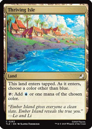 Thriving Isle (263) [Avatar: The Last Airbender: Eternal-Legal] foil - Deck Out Gaming