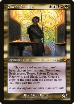 Garth One-Eye (Retro Frame) (420) [Modern Horizons 2] foil - Deck Out Gaming