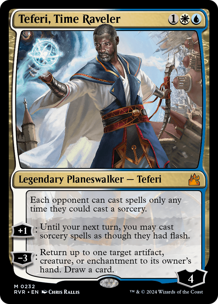 Teferi, Time Raveler (232) [Ravnica Remastered] - Deck Out Gaming
