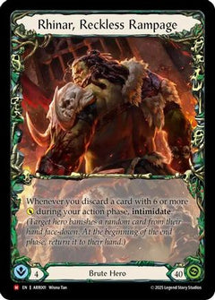 Rhinar, Reckless Rampage (ARR001) [Armory Deck: Rhinar] - Deck Out Gaming