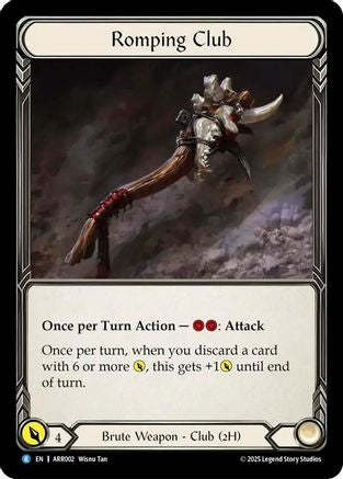 Romping Club (ARR002) [Armory Deck: Rhinar] - Deck Out Gaming