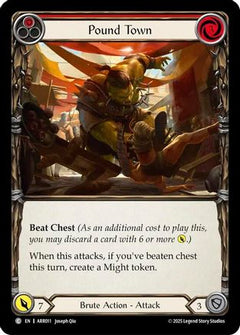 Pound Town (Red) (ARR011) [Armory Deck: Rhinar] - Deck Out Gaming