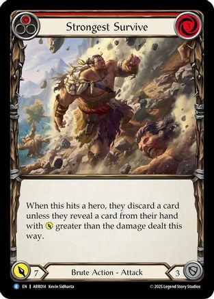 Strongest Survive (ARR014) [Armory Deck: Rhinar] - Deck Out Gaming
