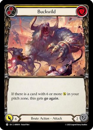 Buckwild (ARR019) [Armory Deck: Rhinar] - Deck Out Gaming