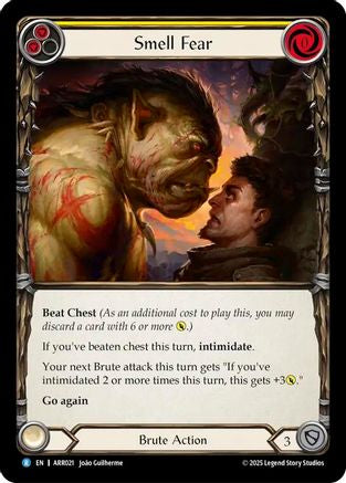 Smell Fear (Yellow) (ARR021) [Armory Deck: Rhinar] - Deck Out Gaming