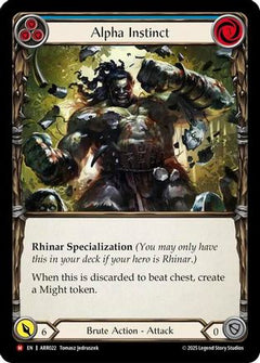 Alpha Instinct (ARR022) [Armory Deck: Rhinar] - Deck Out Gaming