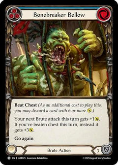 Bonebreaker Bellow (Blue) (ARR025) [Armory Deck: Rhinar] - Deck Out Gaming