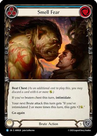 Smell Fear (Blue) (ARR028) [Armory Deck: Rhinar] - Deck Out Gaming