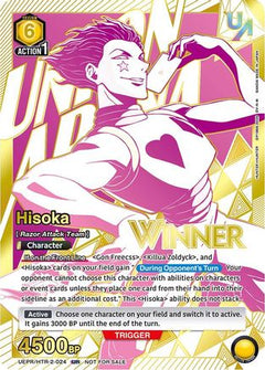 Hisoka (024) (Winner) (UEPR/HTR-2-024) [Union Arena Promotion Cards] Foil - Deck Out Gaming