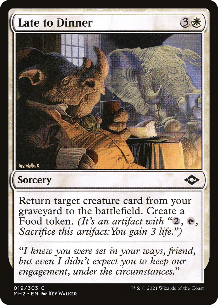 Late to Dinner (19) [Modern Horizons 2] - Deck Out Gaming