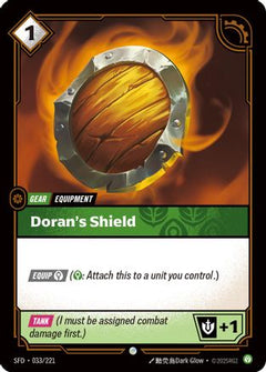 Doran's Shield (033/221) [Spiritforged] Foil - Deck Out Gaming