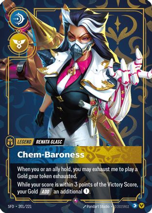 Renata Glasc - Chem-Baroness (201/221) [Spiritforged] Foil - Deck Out Gaming