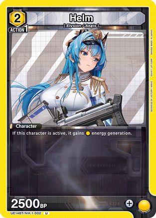 Helm (UE14BT/NIK-1-002) [UE14BT: GODDESS OF VICTORY: NIKKE] - Deck Out Gaming