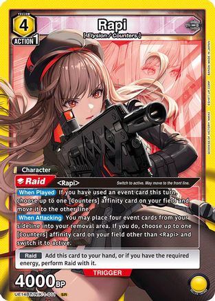Rapi (011) (UE14BT/NIK-1-011) [UE14BT: GODDESS OF VICTORY: NIKKE] Foil - Deck Out Gaming