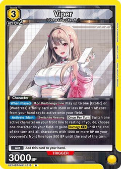 Viper (015) (UE14BT/NIK-1-015) [UE14BT: GODDESS OF VICTORY: NIKKE] Foil - Deck Out Gaming