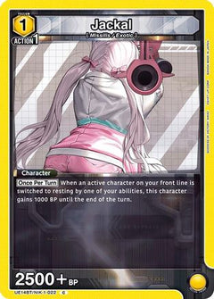 Jackal (022) (UE14BT/NIK-1-022) [UE14BT: GODDESS OF VICTORY: NIKKE] - Deck Out Gaming
