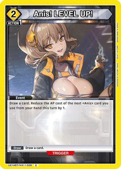 Anis! LEVEL UP! (UE14BT/NIK-1-028) [UE14BT: GODDESS OF VICTORY: NIKKE] - Deck Out Gaming