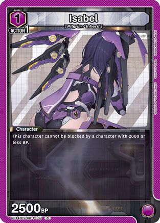 Isabel (037) (UE14BT/NIK-1-037) [UE14BT: GODDESS OF VICTORY: NIKKE] - Deck Out Gaming