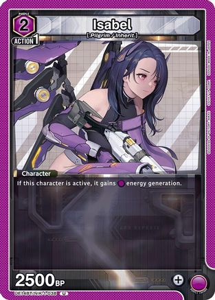 Isabel (038) (UE14BT/NIK-1-038) [UE14BT: GODDESS OF VICTORY: NIKKE] - Deck Out Gaming