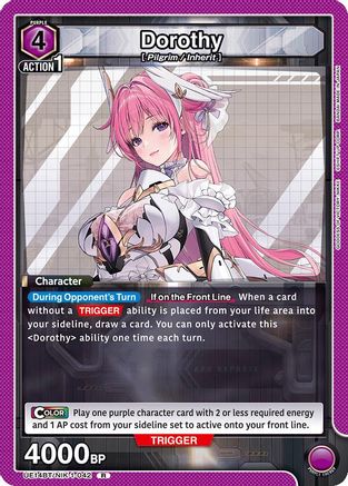Dorothy (042) (UE14BT/NIK-1-042) [UE14BT: GODDESS OF VICTORY: NIKKE] Foil - Deck Out Gaming