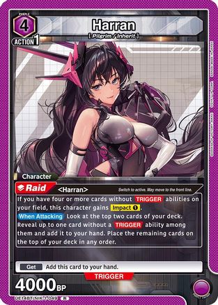 Harran (049) (UE14BT/NIK-1-049) [UE14BT: GODDESS OF VICTORY: NIKKE] Foil - Deck Out Gaming